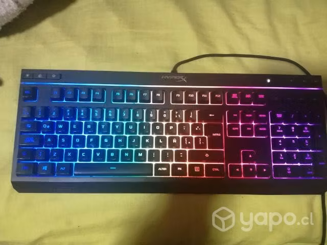 Teclado hyperx alloy core rgb (membrana) - Imagen 2
