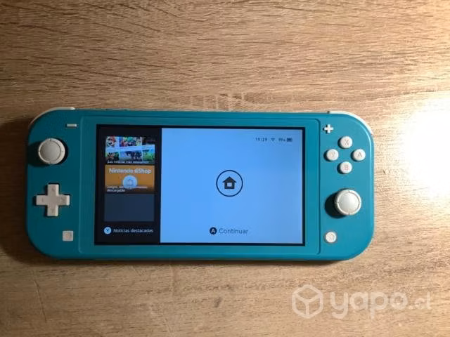 Nintendo Switch Lite Turquesa + 2 juegos