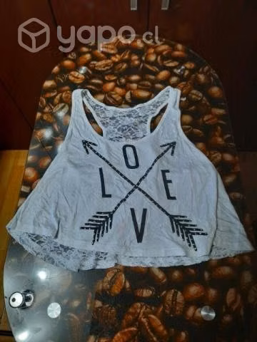 Top mujer estampado talla S