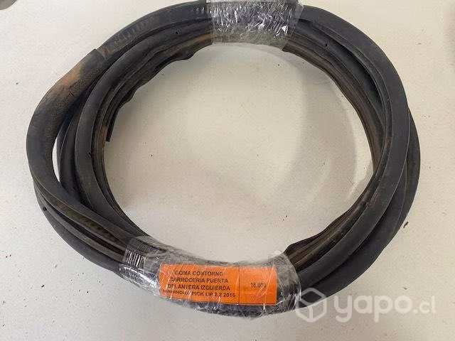 Goma contorno carroceria puerta izq Pick up 2016