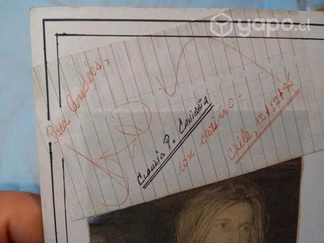 V06: autógrafo claudio paul caniggia 12.dic.1995 - Imagen 2