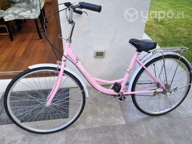 Bicicleta Urbana Rosa