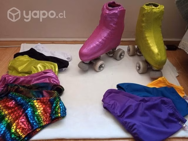 Pantys de patinaje y cubrepatines - Imagen 2