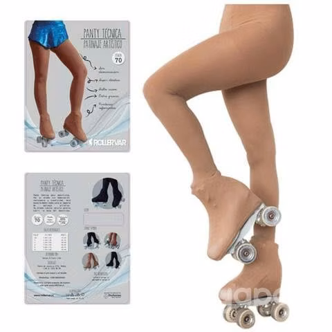 Pantys de patinaje y cubrepatines