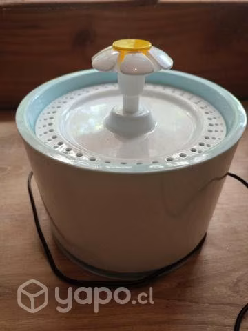 Fuente Agua Mascotas 2.4 litros NUEVA