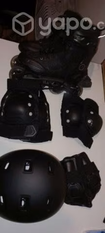 Patines con set completo de seguridad