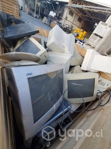 Pantallas antiguas de computador