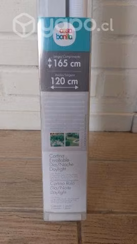 Cortina enrollable 165x120 cm