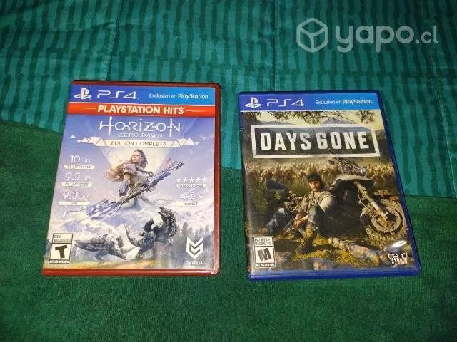 Days Gone y Horizon Zero Down