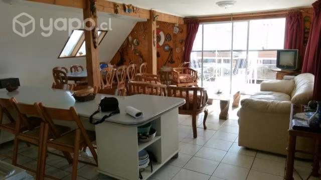 MAITENCILLO bungalow frente playa 14 personas