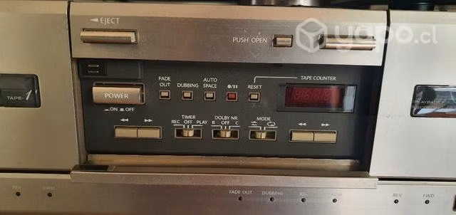 Deck Onkyo doble cassette