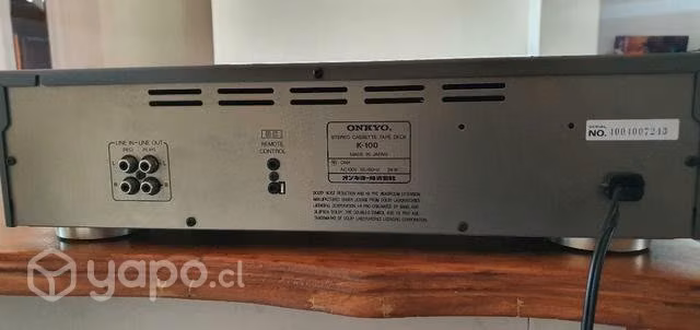 Deck Onkyo doble cassette