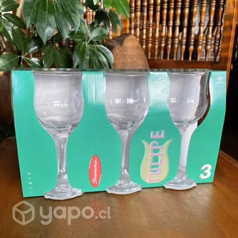 Copas de vino (6 unidades)