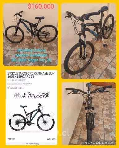 Bicicleta Oxford Aro 26