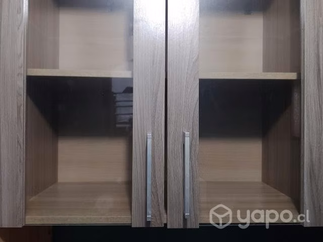 Mueble mural 70 2 puertas vidrio