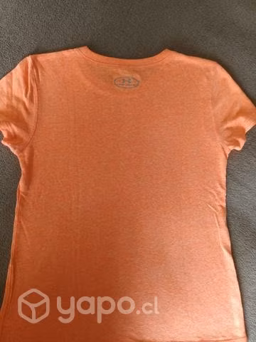 Polera Algodón Under Armour Talla S Kids