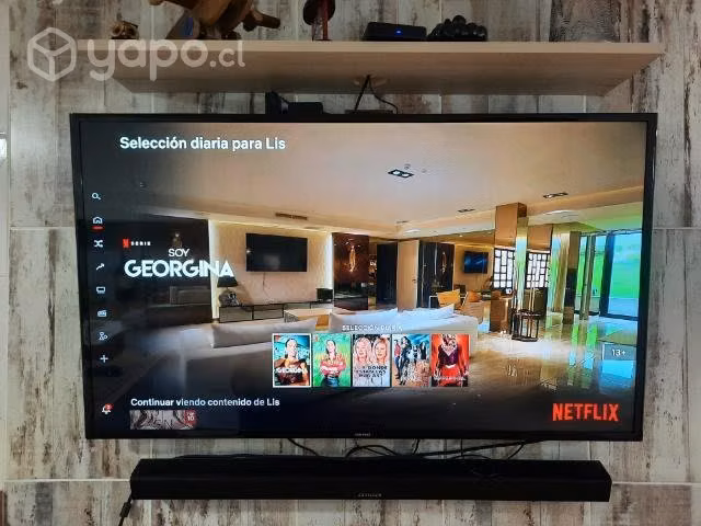 Samsung Smart Tv 50" con sltavoz