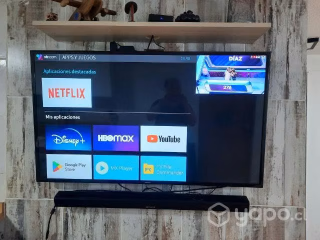 Samsung Smart Tv 50" con sltavoz