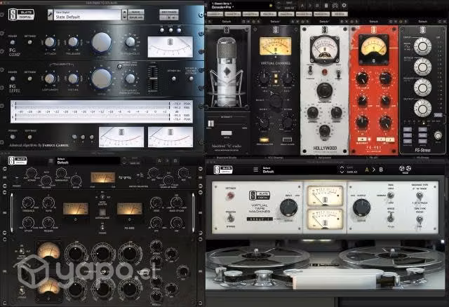 Plugins Originales SlateDigital/SoundToys/Eventide