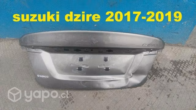 Tapa maleta suzuki dzire 2017-2019