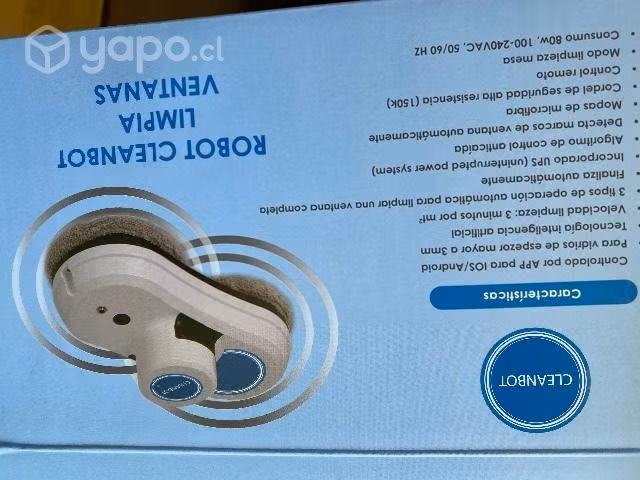 Robot limpia vidrio