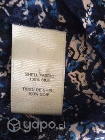 Blusa De Seda Mujer Marca Rebeca Taylor 100% Sed