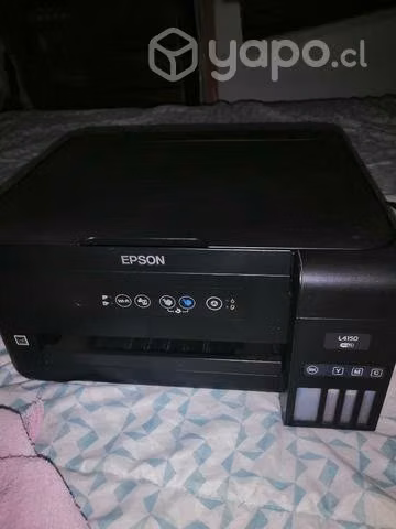 Laptop Samsung y Impresora Epson L 4150 - Imagen 2