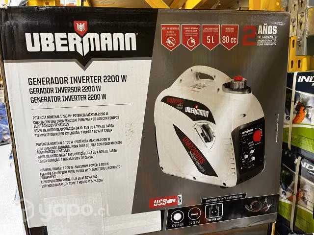 Generador inverter 2200w übermann