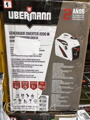 Generador inverter 2200w übermann
