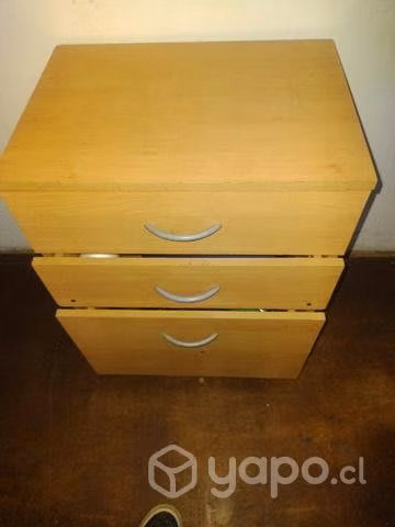 Velador cajonera