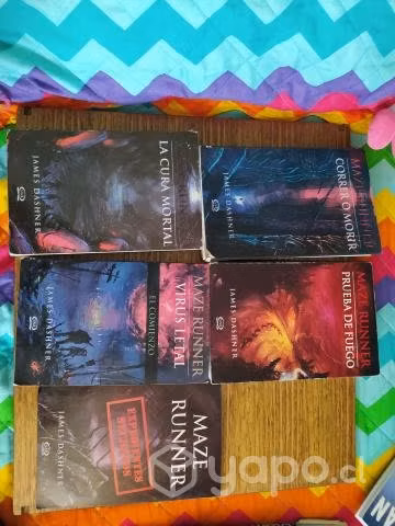 Libros de la saga maze runner