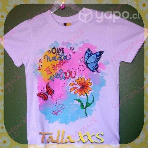 Poleras pintadas a mano - Imagen 4