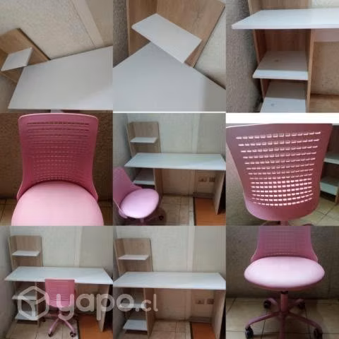 Escritorio y silla impecable como nuevo,