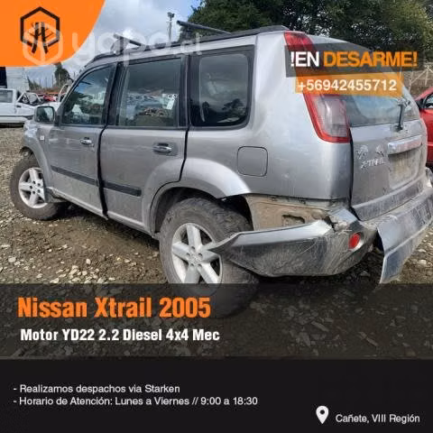 Cremallera Nissan x-trail 2005 4x4
