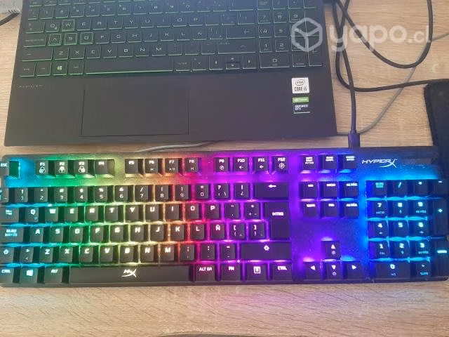 Computador gamer hp + teclado hyper x alloy nuevo - Imagen 2