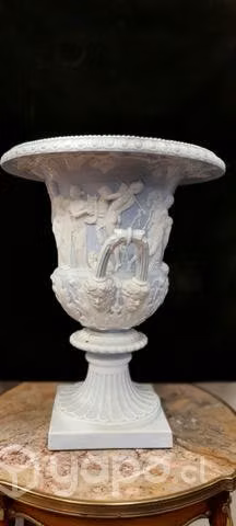 Jarron Ceramico Diseño Grecoromano A Mano - Imagen 5