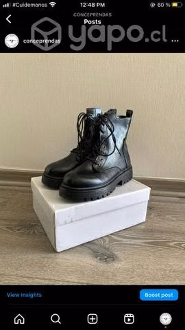 Botines de cuerina
