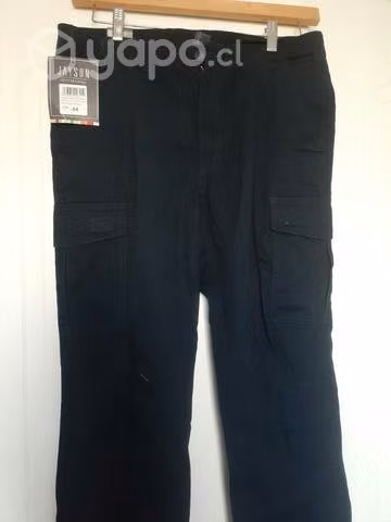 Pantalón cargo azul marino Talla 44 - Imagen 3