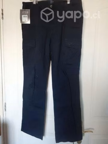 Pantalón cargo azul marino Talla 44