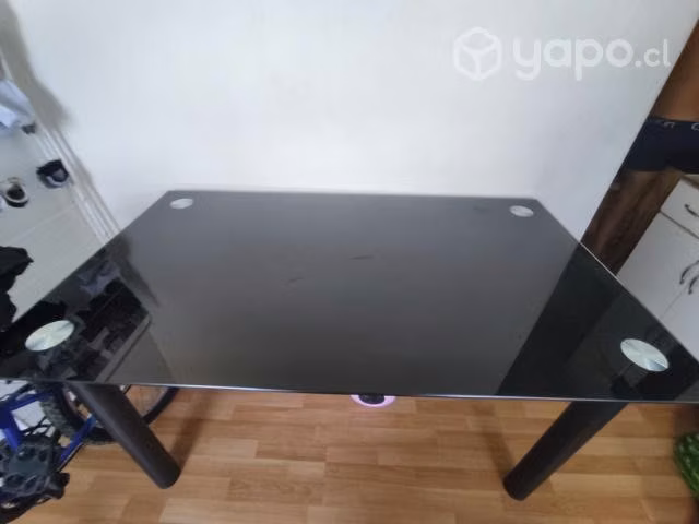 Mesa de vidrio pard 6 sillas