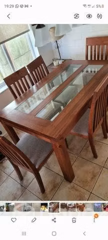 Comedor 6 sillas, nuevo