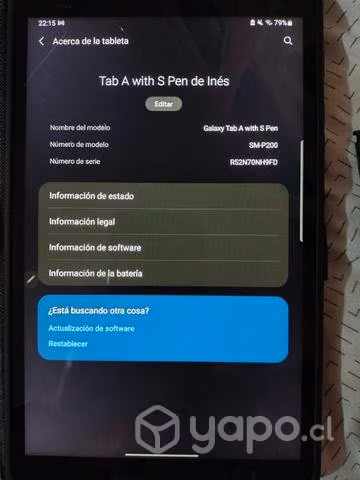 Tablet Samsung galaxy A With S Pen - Imagen 4