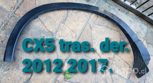 Paso rueda trasero derecho CX detalle