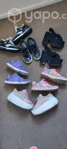 Lote de zapatillas