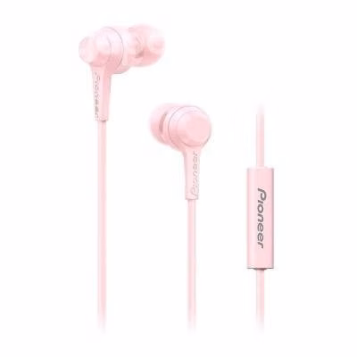 Audifonos pioneer se-c1t(p) rosado