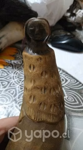 V02: Cacho muy antiguo ñaña mapuche - Imagen 3