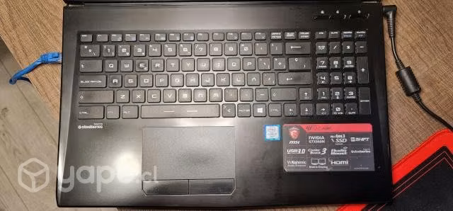 Notebook MSI GL62 6qf