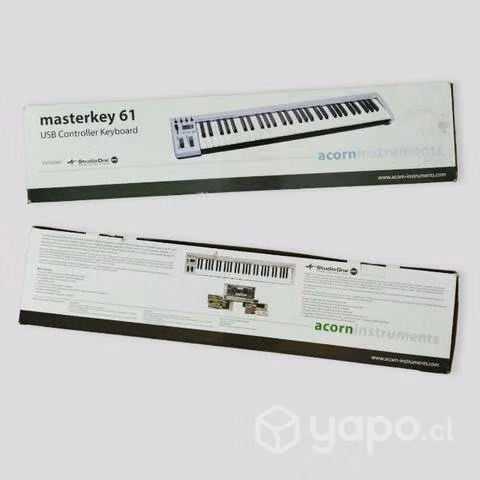 Piano 61 teclas USB MIDI