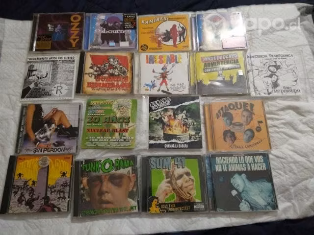 MC27: CDs PUNK Y OTROS