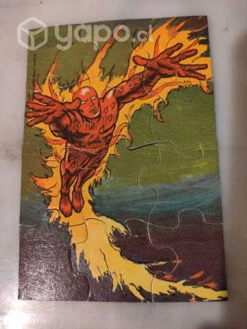 Puzle Marvel Salo antiguo años 80 superheroe